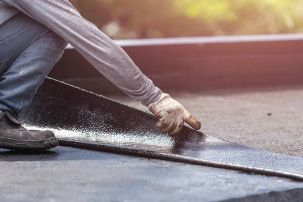 Professional Exterior Waterproofing technician working in Tilton, IL